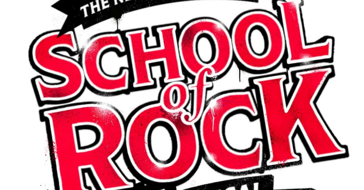 School of Rock Swish of the Curtain Bournemouth Pavilion Theatre